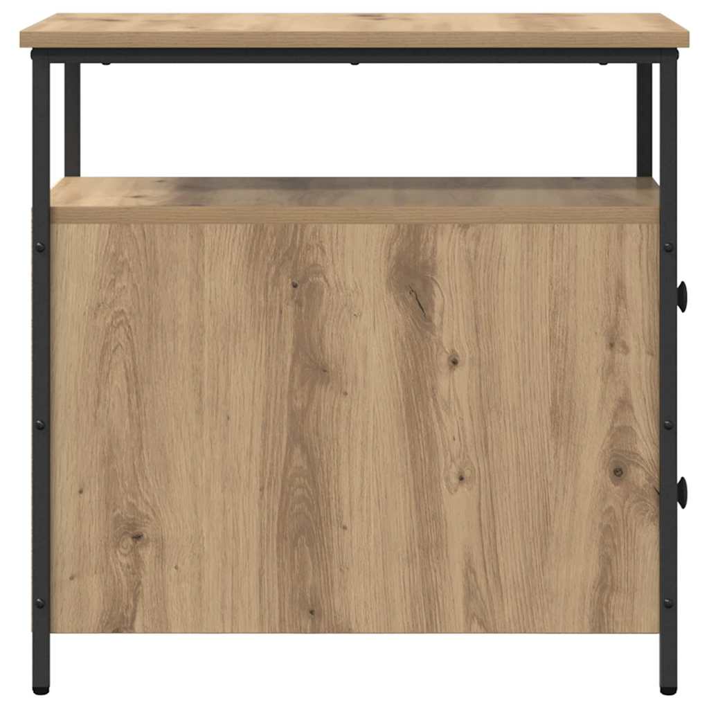 Bedside Cabinet Artisan oak 30 x 60 x 60 cm Engineered wood